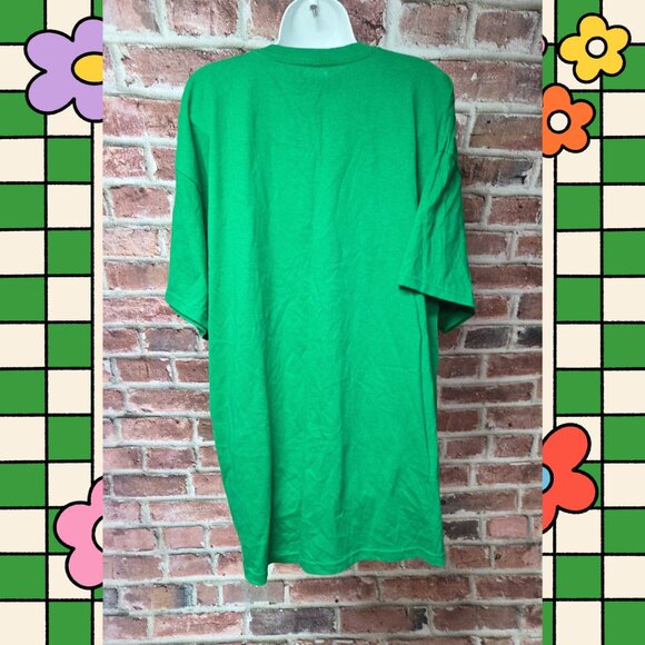 Grinch Tee 2XL | Green Celebrate Together Christmas Holiday Cozy Graphic Top - Picture 2 of 5